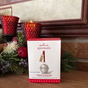 Hallmark Keepsake Santa's Sleigh Bell The Polar Express Ornament